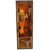 Sherlock Holmes Cinayet Mahali Book Nook Kitap Tutucu - DIY Gizemli Dedektif Maket Kit