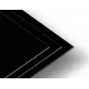 Siyah Çift Yüz Boyalı MDF 3mm Lazer Kesim Plaka - Özel Ebat Seçenekli