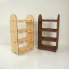 Slim-Step 4 Katlı Ahşap MDF Dikey Teşhir Standı 20x12x38 cm