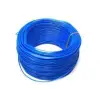 Tek Damarlı Zil Teli - 1 Metre Mavi - 24AWG Devre Montaj Kablosu