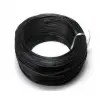 Tek Damarlı Zil Teli - 1 Metre Siyah - 24AWG Devre Montaj Kablosu