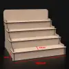 Tetra-Stage 4 Katlı Genişlik Varyasyonlu Ahşap MDF Teşhir Standı