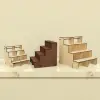 Tetra-Step 4 Katlı Ahşap MDF Ürün Sergi Standı Serisi (3 Farklı Boy)