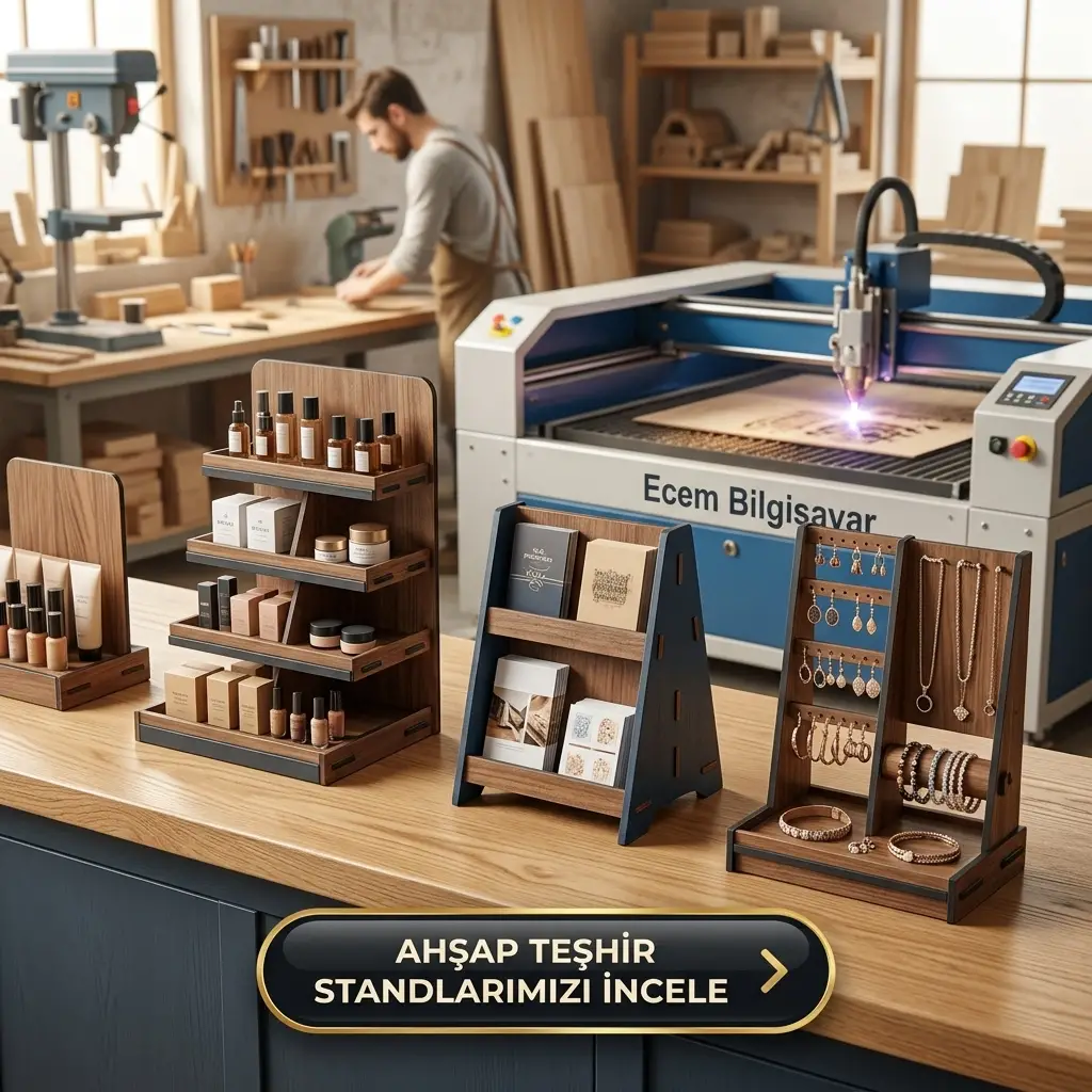 Ahşap Teşhir Standları