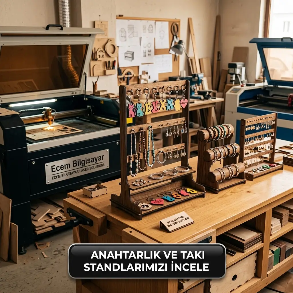 Anahtarlık ve Takı Standı