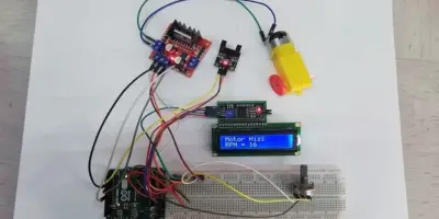 Arduino ile DC Motor Hız Ölçümü (RPM) Proje Rehberi