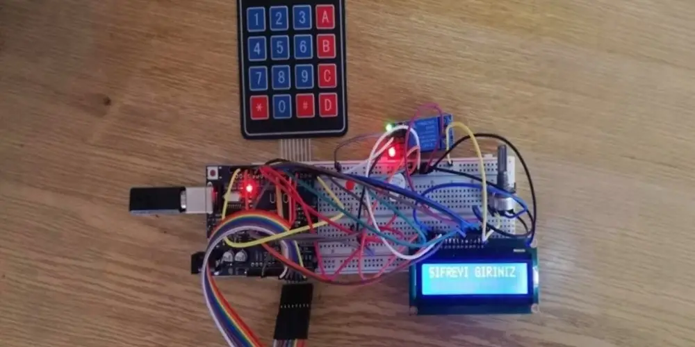 Arduino ile Akıllı Şifreli Kapı Kilidi ve Kasa Yapımı