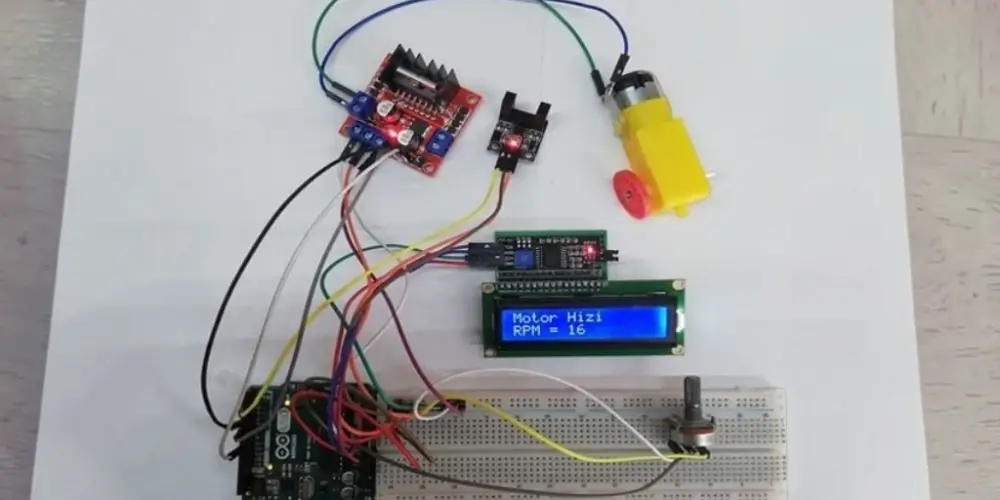 Arduino ile DC Motor Hız Ölçümü (RPM) Proje Rehberi