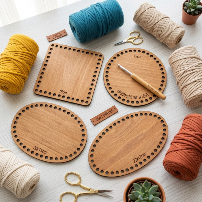 Ahşap MDF Sepet Tabanlığı