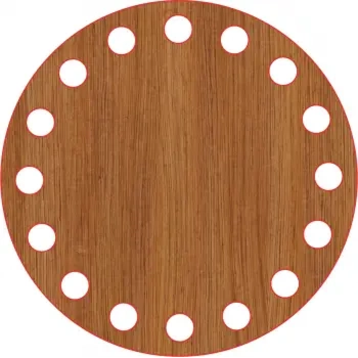 Ahşap MDF Sepet Tabanlığı