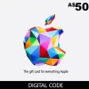 Apple Gift Card 50 Aud