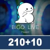 Bigo Live Gold Gift Card 200 + 10 Diamond Global