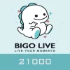 Bigo Live Gold Gift Card 20000 + 1000 Diamond Global