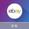 Ebay Gift Card 25 USD Us