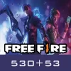 Garena Free Fire Gift Card 530 + 53 Diamond Global Key