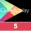 Google Play Gift Card 5 Usd Google Key United States
