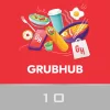 Grubhub Gift Card 10 USD