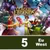 League Of Legends Gift Card 5 Eur - Eu West