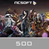 NCSOFT Gift Card 500 NCoins WW