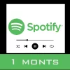 Spotify Gift Card 1 Month DK