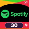 Spotify Gift Card 30 Usd Us