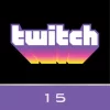 Twitch Gift Card 15 EUR EU