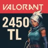 VALORANT Gift Card 2450 TRY - Riot Key - TURKEY