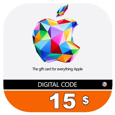 Apple iTunes Gift Card 15 USD - iTunes Key - UNITED STATES