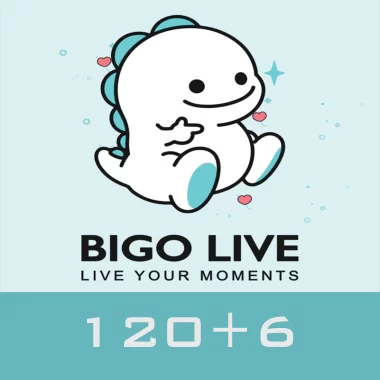 Bigo Live Gold Gift Card 120 + 6 Diamond Global