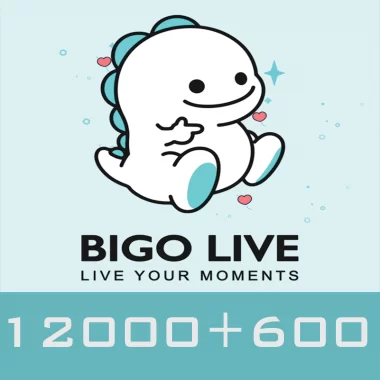 Bigo Live Gold Gift Card 12000 + 600 Diamond Global