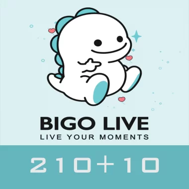 Bigo Live Gold Gift Card 200 + 10 Diamond Global