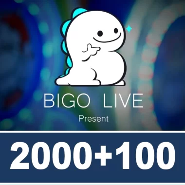 Bigo Live Gold Gift Card 2000 + 100 Diamond Global