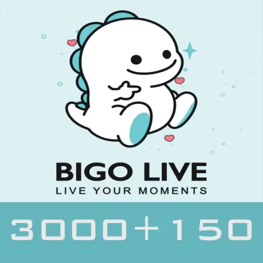 Bigo Live Gold Gift Card 3000 + 150 Diamond Global