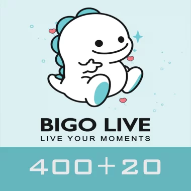 Bigo Live Gold Gift Card 400 + 20 Diamond Global