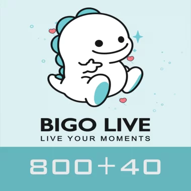 Bigo Live Gold Gift Card 800 + 40 Diamond Global