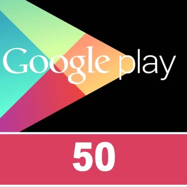 Google Play Gift Card 50 Gbp Google Key United Kingdom
