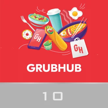 Grubhub Gift Card 10 USD