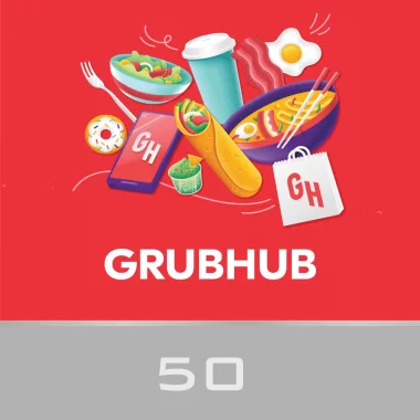 Grubhub Gift Card 50 USD