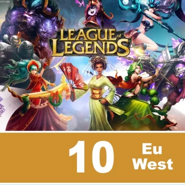 League Of Legends Gift Card 10 Eur - Eu West