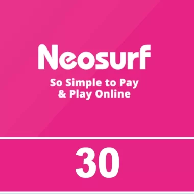 Neosurf Gift Card 30 Eur Neosurf Europa
