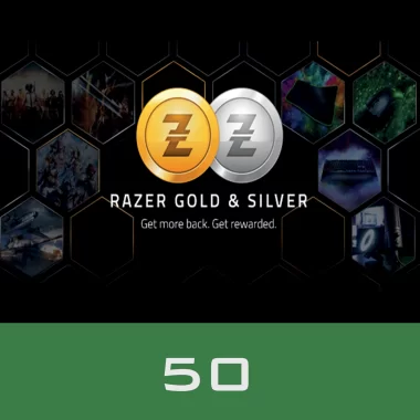 Razer Gold 50 EUR - Razer Key - EU Gift Card