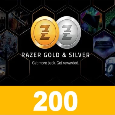 Razer Gold Gift Card 200 USD Key GLOBAL