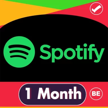 Spotify Gift Card 1 Month BE