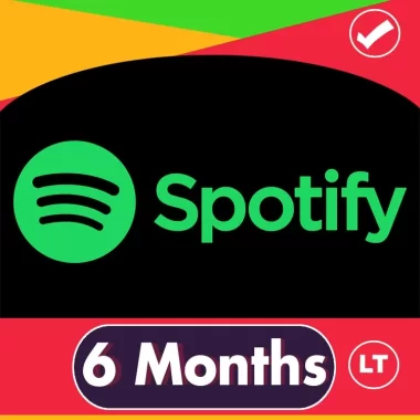 Spotify Gift Card 6 Months Lt
