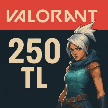 VALORANT Gift Card 250 TRY - Riot Key - TURKEY