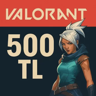 VALORANT Gift Card 500 TRY - Riot Key - TURKEY
