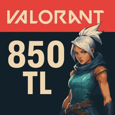 VALORANT Gift Card 850 TRY - Riot Key - TURKEY