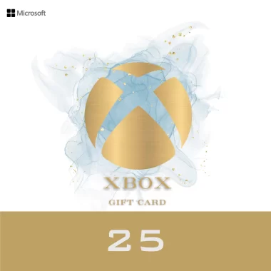 Xbox Gift Card 25 Gbp Xbox Live United Kingdom