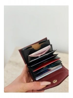 Süet Akardiyon Çıt Çıt Kapamalı Kartlık