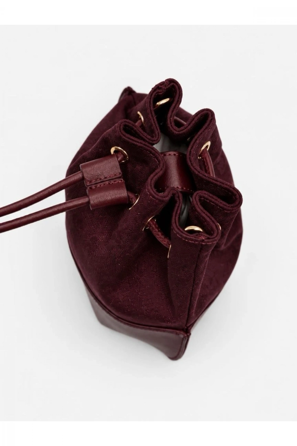 Lucia Model Bordo Ayarlanabilir Düğüm Askılı Bucket Çanta